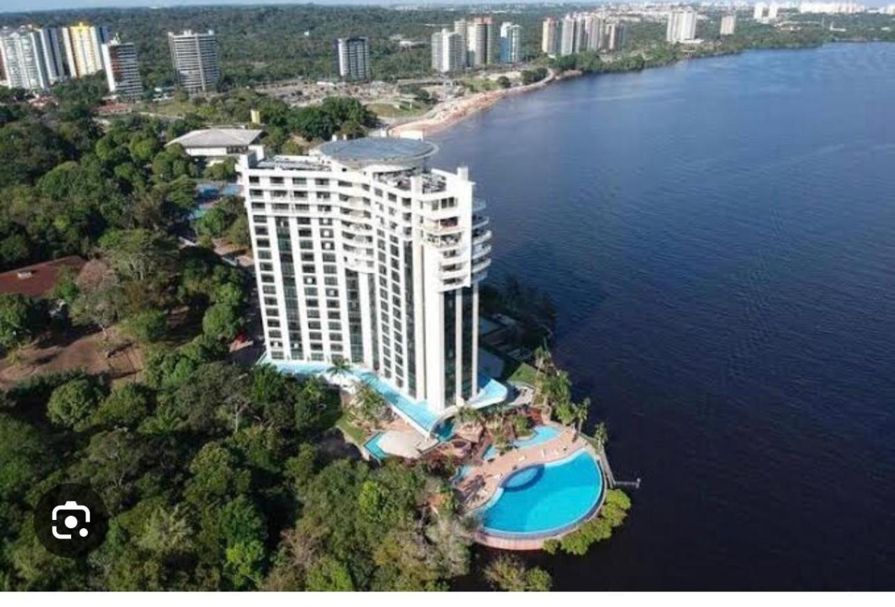 Flat No Condominio Do Edificio Tropical Executive E Residence Com Vista Para O Rio Manaus Exterior photo