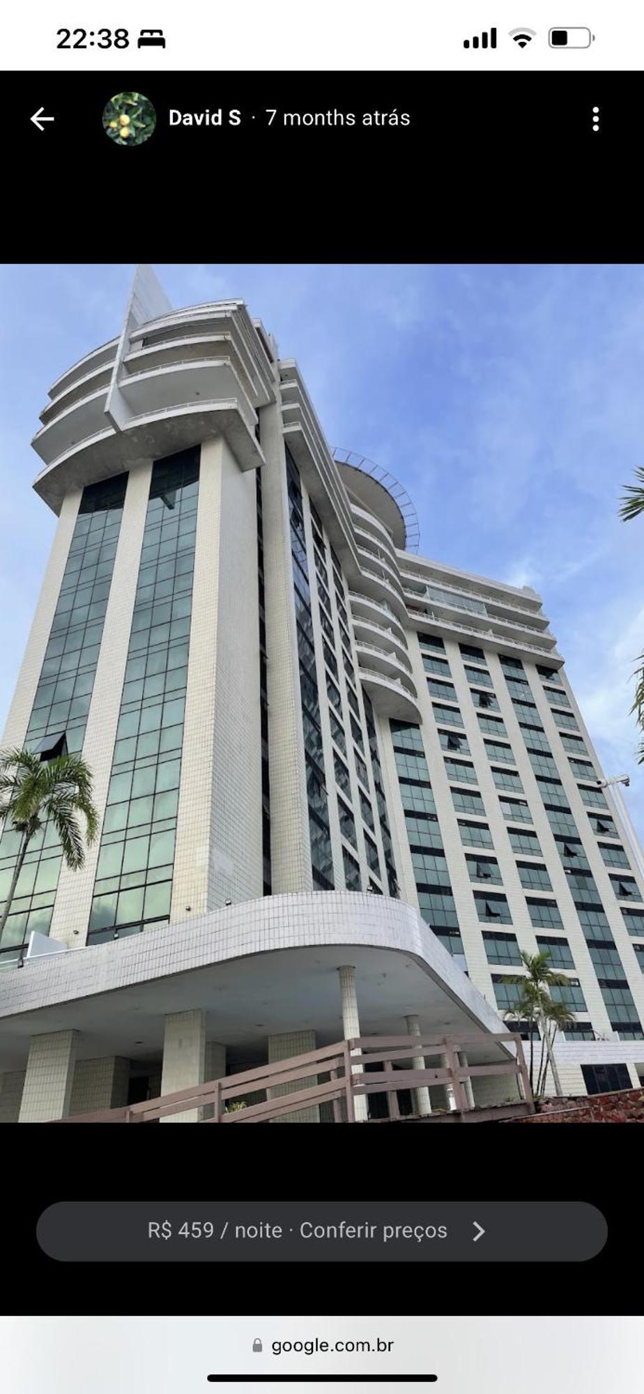 Flat No Condominio Do Edificio Tropical Executive E Residence Com Vista Para O Rio Manaus Exterior photo